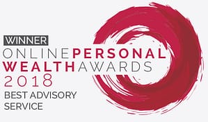 Online Personal Wealth Awards 2018 Best Advisory Service Award