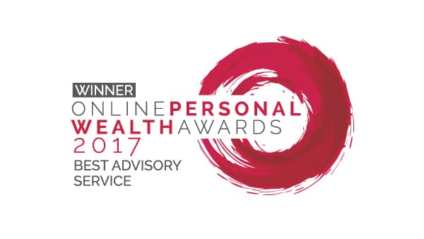 Shard Capital Online Personal Wealth Awards 2017 Best Advisory Service Award